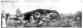 Bulawayo, 6 March 1920. Vickers Vimy Silver Queen II F8615 crash on its flight from London to Sou...