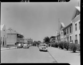 Graaff-Reinet, 1946. Church Street towards the south.