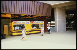 Pretoria, November 1985. Kiosk at Belle Ombre railway station. [Z Crafford]
