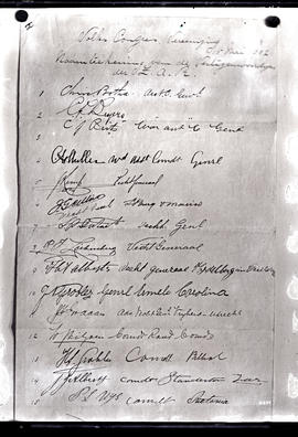 
Peace signatures on the Treaty of Vereeniging.
