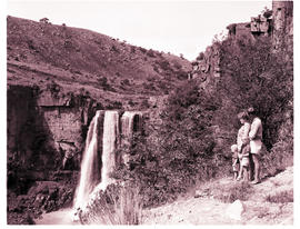 "Waterval-Boven, 1970. Elands River waterfall."