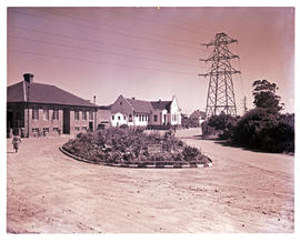 Paarl, 1952. Huguenot railway station.