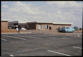 Bapsfontein, December 1982. Kitchen complex at Sentrarand marshalling yard. [T Robberts]