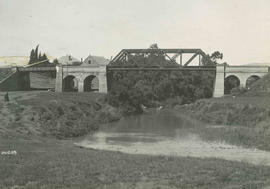 Pietermaritzburg district. Bridge built over the Umsindusi River near Mason's Mill between Pentri...