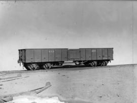 NGR 36ft high sided wagon no 978, placed on traffic 1879.