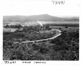 Eshowe district, 1964. Road near Eshowe.