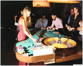 Swaziland, January 1974. Gambling tables at the Royal Swazi Spa near Mbabane. [D Dannhauser]