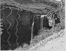 "Waterval-Boven, 1945. Elands River waterfall."