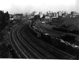 Johannesburg, 1934. Railway lines.