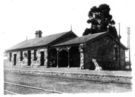 Fish River, 1909. Station building.