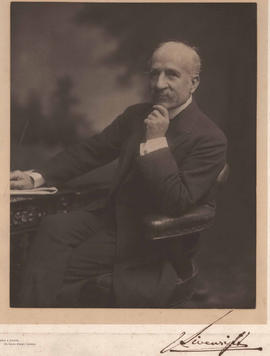 Sir James Sivewright, Commissioner of Crown Lands and Public Works (Cape) in 1891-1893 and 1896-1...