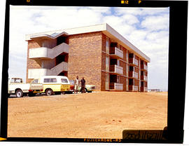Bapsfontein, December 1982. Completed apartments at Sentrarand. [T Robberts]