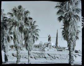 Windhoek, Namibia, 1966. German horsemen memorial.