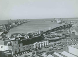 Port Elizabeth, 1956. Port Elizabeth harbour.