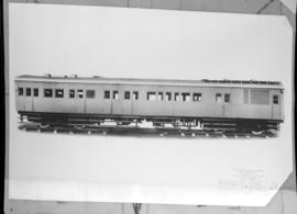 
Side view of SAR composite motor coach 4M Type V43-CM, built by Metropolitan-Cammel Carriage and...