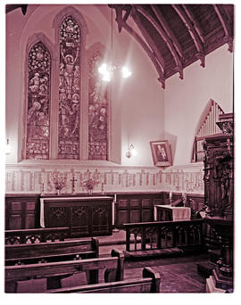 "Ladysmith, 1961. Interior of All Saints Church."