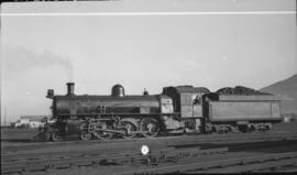 Cape Town. SAR Class 10B No 760 at Paarden Eiland shed. (DF Holland Collection)