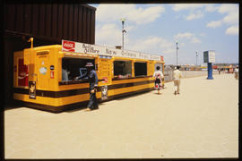 Pretoria, November 1985. Kiosk at Belle Ombre railway station. [Z Crafford]
