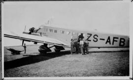 SAA Junkers Ju 52 ZS-AFB 'Lord Charles Somerset'.
