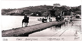 Port Shepstone. Ferry on the Umzimkulu River.