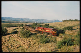 
SAR diesel locomotive with goods train.
