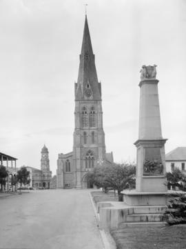 Grahamstown, 1934. Memorial and Church