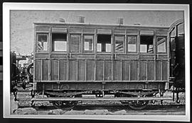 CGR 4-wheeled coach coach used by railway photographer.