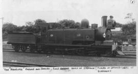 
NGR No 48 "Havelock". First locomotive built in SA. Shown here as converted to 4-6-2TT.
