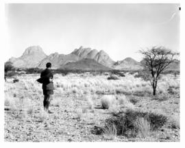 Usakos district, Namibia, 1968. Spitzkoppe.