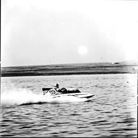 
Power boat racing.
