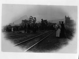 Cape Town. 17 May 1902. Collision at Woodstock.