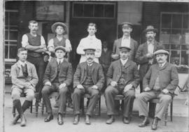 Robertson, 1911. Station staff. (Donated Mr GJ Falck)
