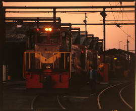 Johannesburg, 1990. SAR Class 36-000 No 36-076.
