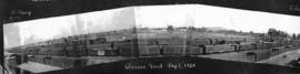 Glencoe, 1 August 1925. Panorama of railway yard. (Album on Natal electrification)
