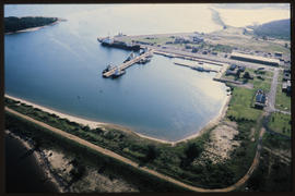 Richards Bay. Aerial view of Richards Bay Harbour.