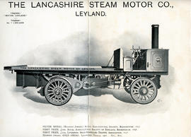 After 1901. Steam truck built by the Lancashire Steam Motor Co.