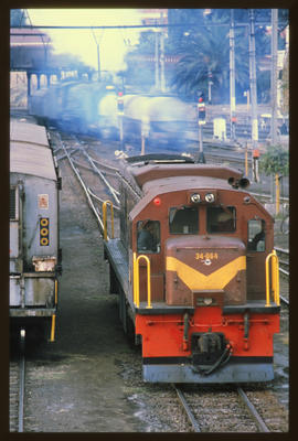 Johannesburg, 1990. SAR Class 34-000 No 34-064.