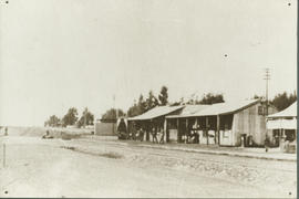 Johannesburg, 1894. Original NZASM station building.