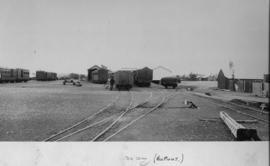 De Aar, 1895. Station yard. (EH Short)