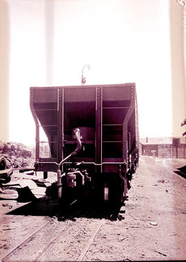 Pretoria, 1935. SAR coal hopper wagon Type A-5.