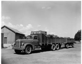 Louis Trichardt, 1953. SAR Diamond T truck No MT14119.