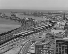 Port Elizabeth, 1969. View on Port Elizabeth Harbour.