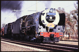 November 1991. SAR Class 25NC No 3476 'Griet' with 'Trans-Karoo' headboard.