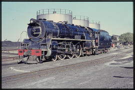 SAR Class 16E No 858 at tank depot.