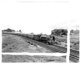 "1946. SAR Class 15F with Blue Train."