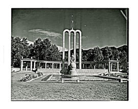 Franschhoek, 1950. Huguenot memorial.