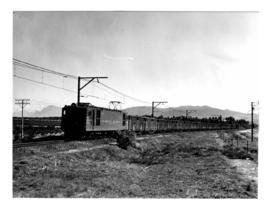 Wellington, 1961. Goods train drawn by SAR Class 4E.