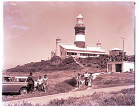 Cape Agulhas, 1961. Lighthouse.