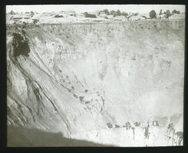 Kimberley. Big hole. Diamond mine.
