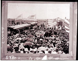 Kroonstad, 20 February 1892. Opening of railway line from Bloemfontein.